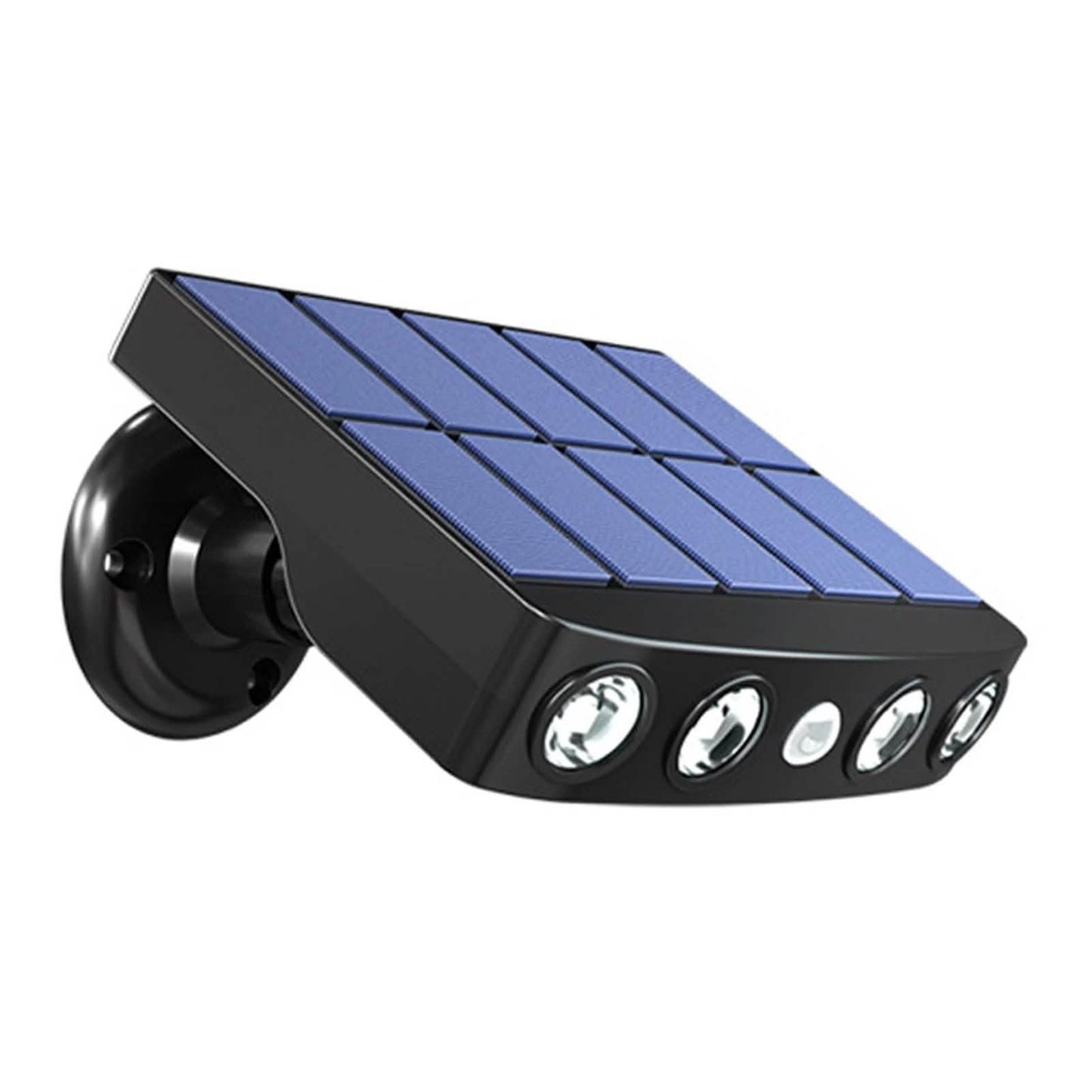 LED Solar Powered Wall Light Rotatable Waterproof Motion-Sensor Lights