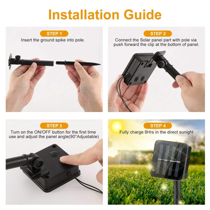 LED Solar String Bee Lights 30 Honeybees