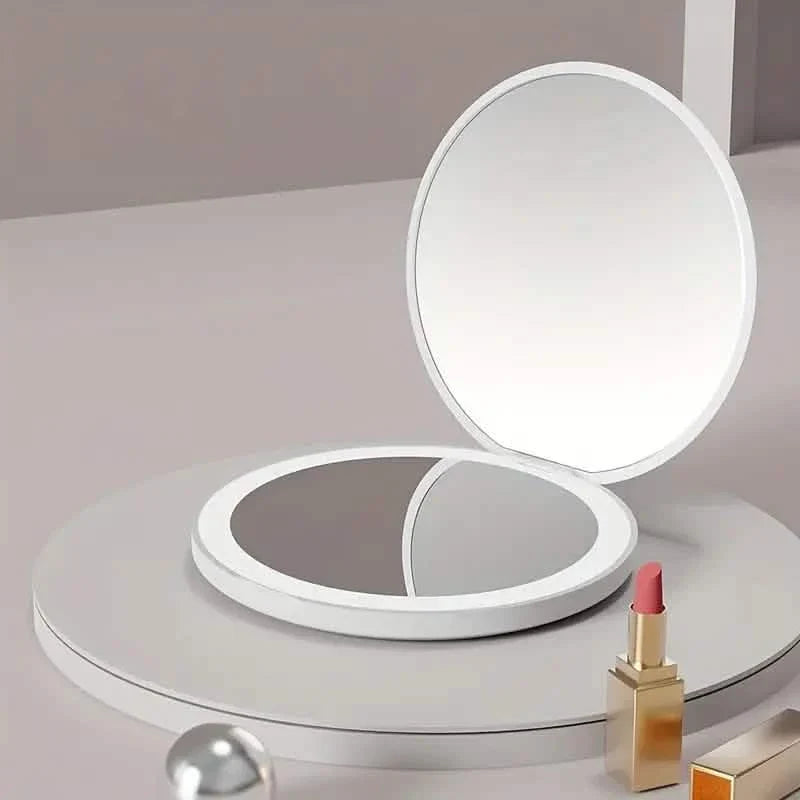 LED Travel Makeup Mirror