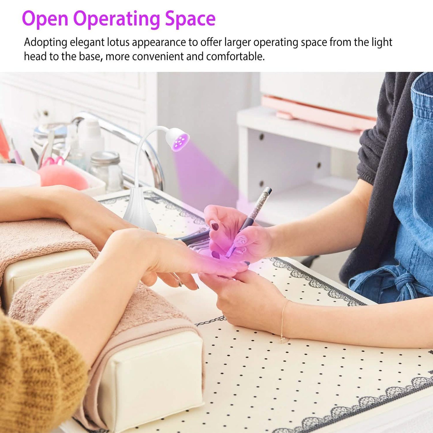 LED UV Nail Lamp Polish Dryer Lamp