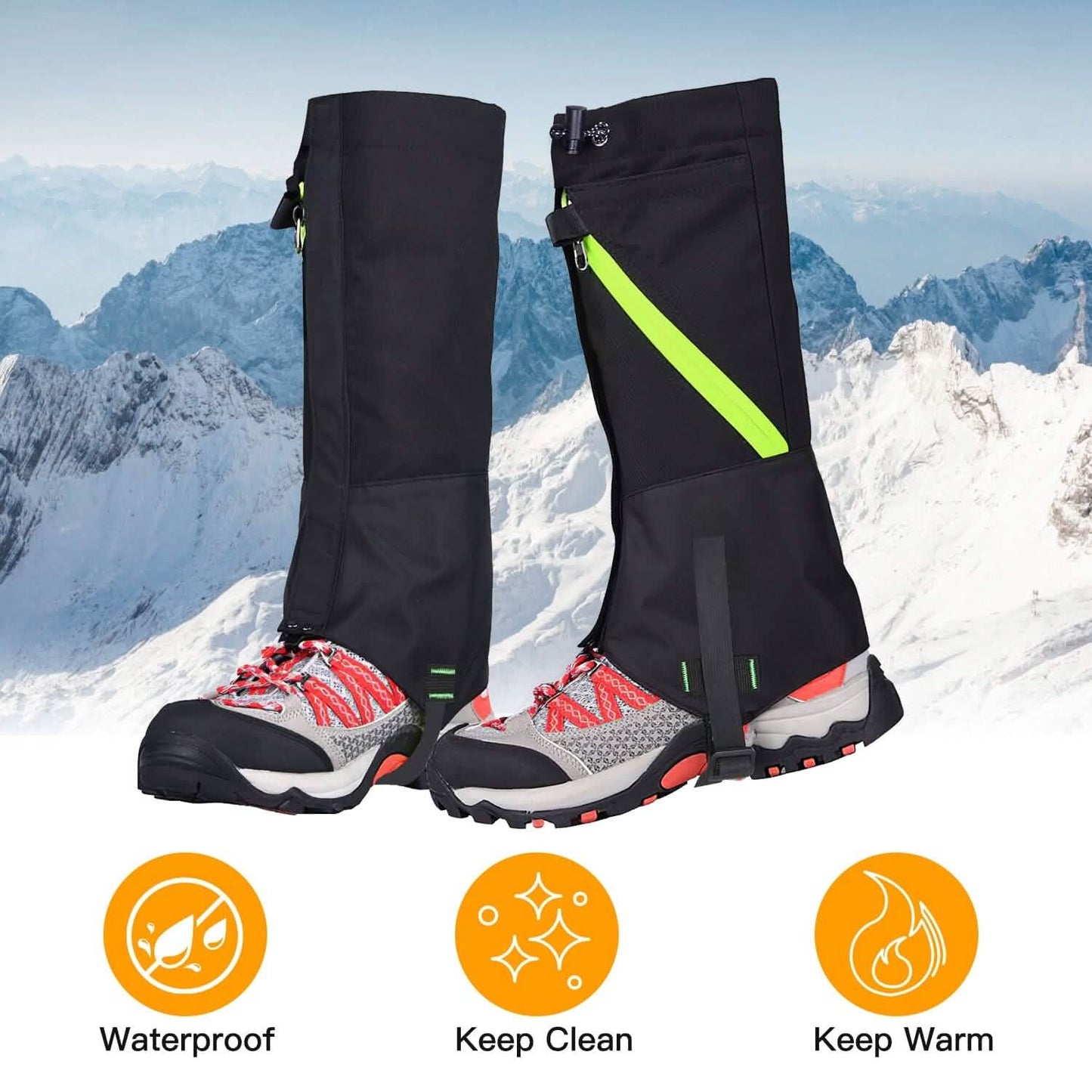 Leg Gaters Waterproof Snow Boot