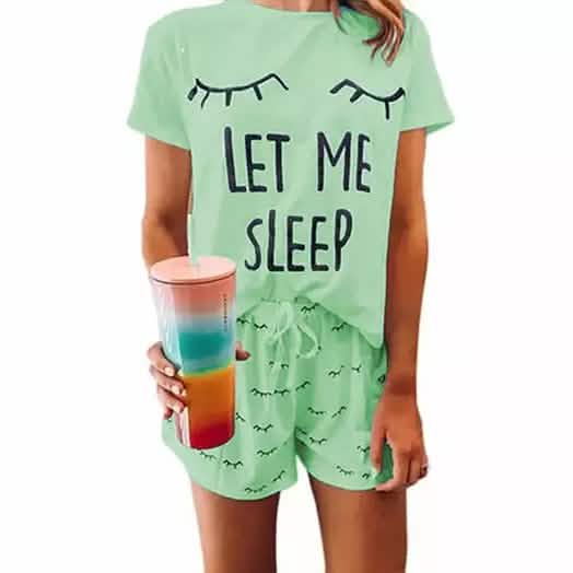 Leo Rosi Women's Casual ''Let Me Sleep'' Lounge Set