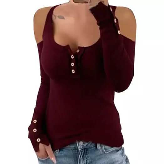Women's Cold Shoulder Sheila Top