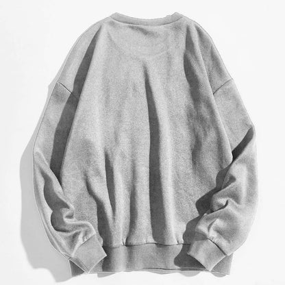 Letter Graphic Thermal Lined Sweatshirt