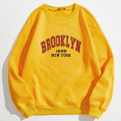 Letter Graphic Thermal Lined Sweatshirt