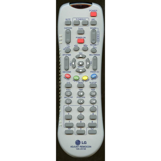 LG 105201M Master Service TV Remote Control