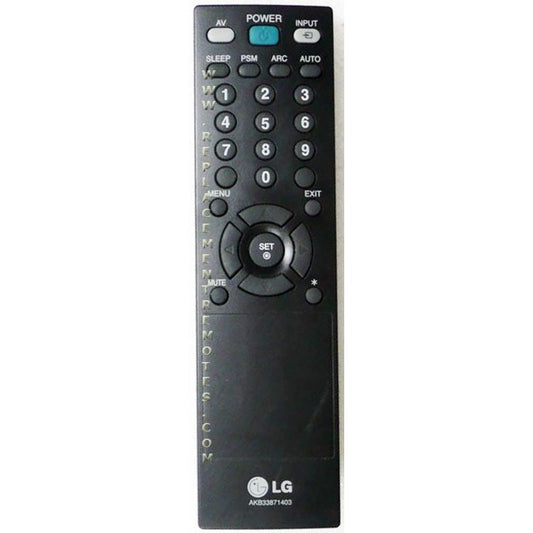 LG AKB33871403 TV Remote Control
