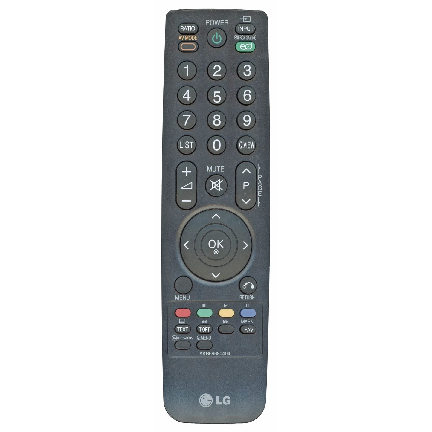 LG AKB69680404 TV Remote Control