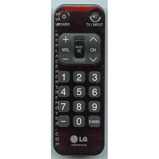 LG AKB72913103 TV Remote Control