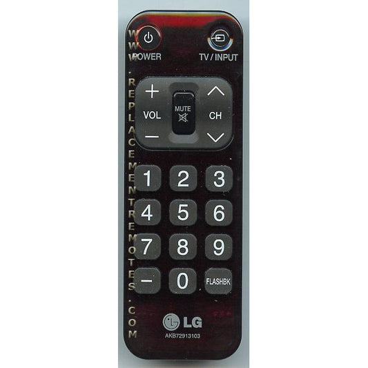 LG AKB72913103 TV Remote Control