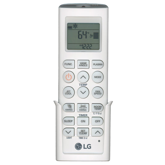 LG AKB73455712 Ceiling Cassette Single Zone Multi Air Conditioner Remote Control with Wall Mount - AKB73455712