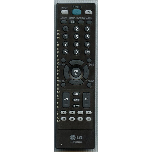 LG AKB73655839 TV Remote Control