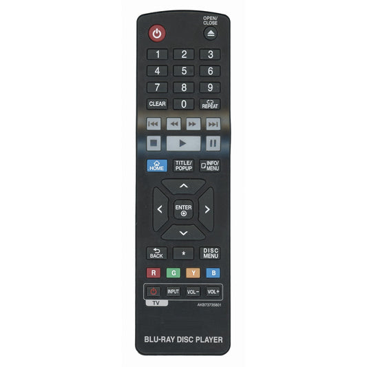 LG AKB73735801 Blu-ray Remote Control - COV34685601