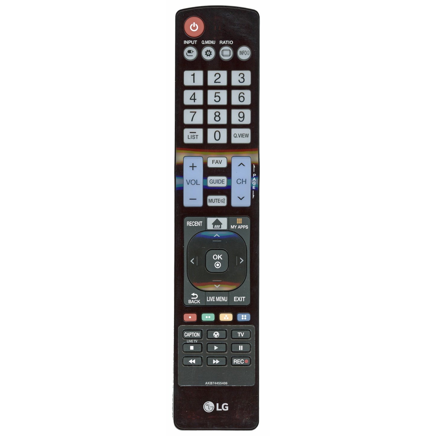 LG AKB74455406 TV Remote Control