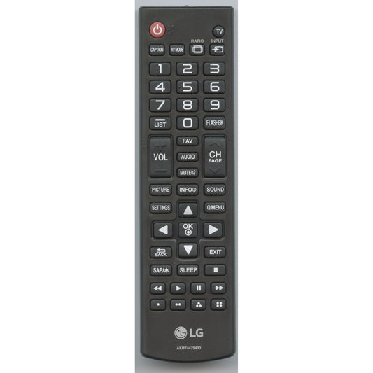 LG AKB74475433 TV Remote Control