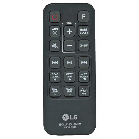 LG AKB74815396 Sound Bar Remote Control