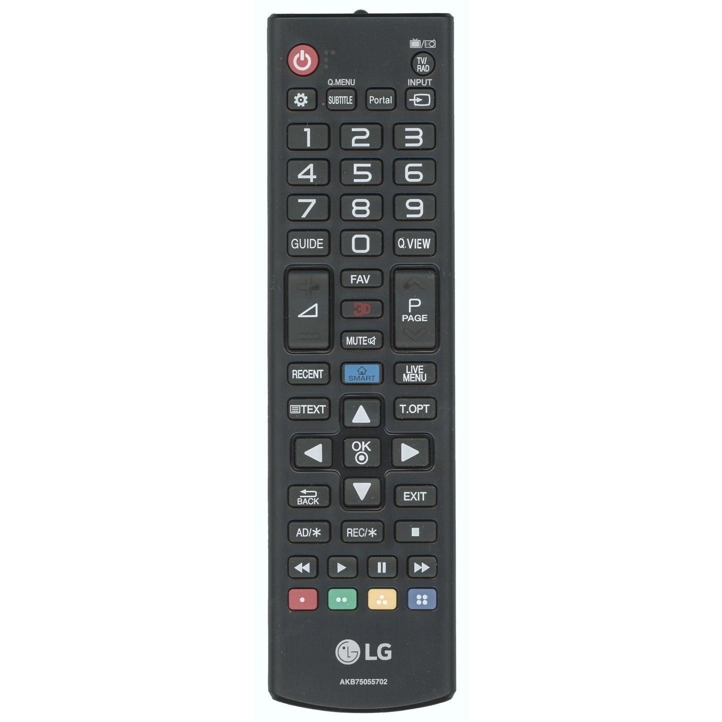 LG AKB75055702 TV Remote Control