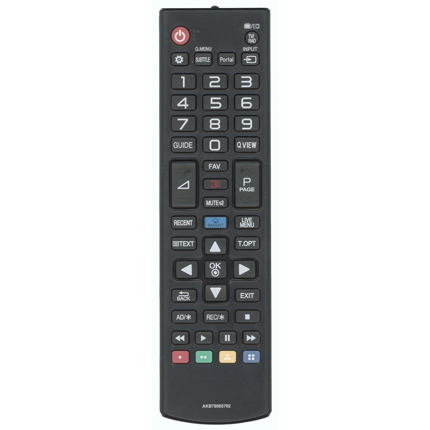 LG AKB75055702 TV Remote Control
