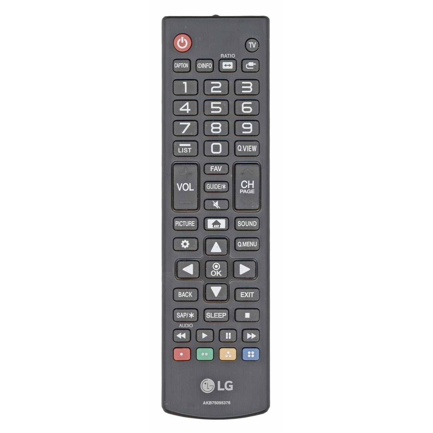 LG AKB75095376 TV Remote Control | IR | AKB75095376