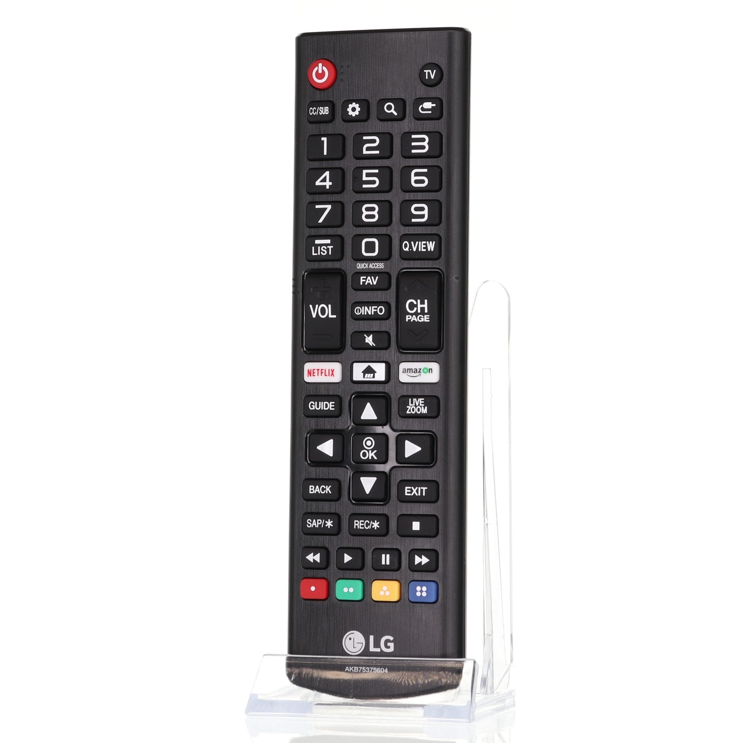 LG AKB75375604 TV Remote Control | IR | Netflix | Prime Video - AGF76631070