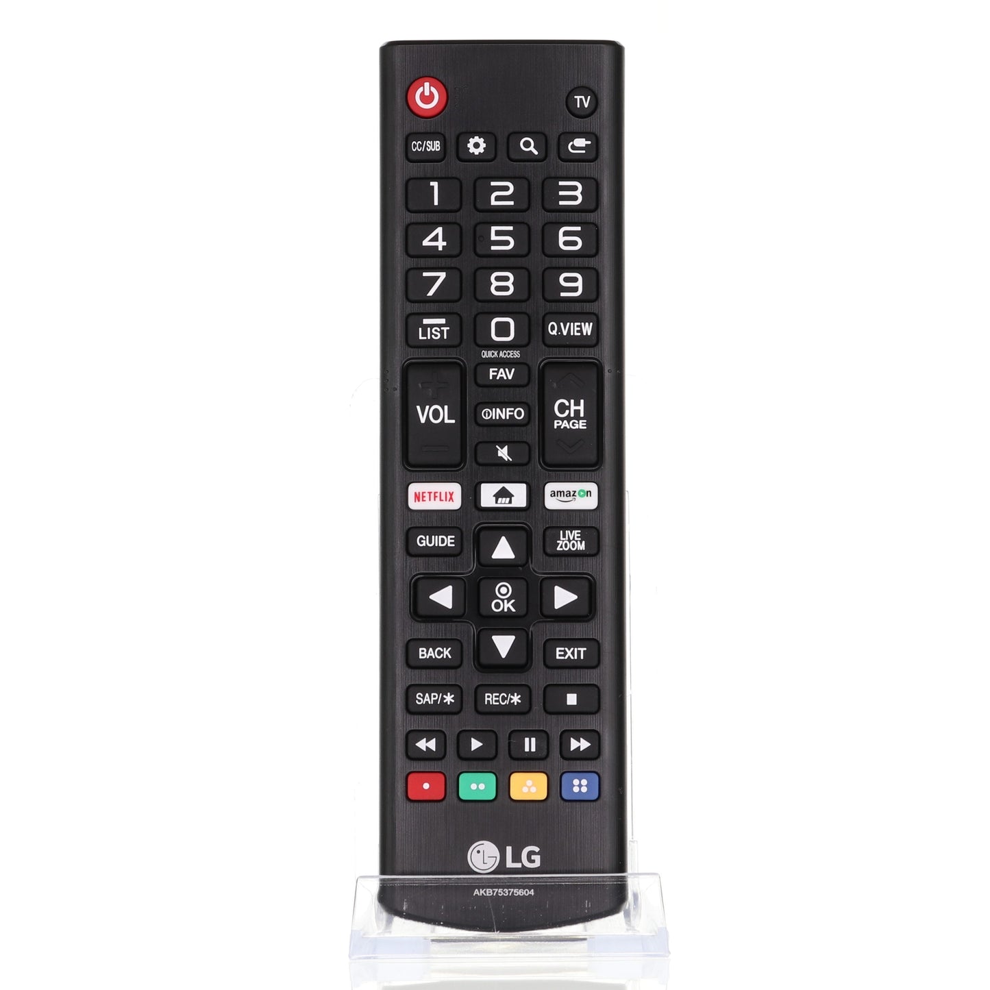 LG AKB75375604 TV Remote Control | IR | Netflix | Prime Video - AGF76631070