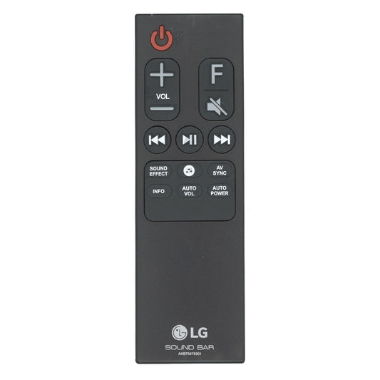 LG AKB75475301 Sound Bar Remote Control