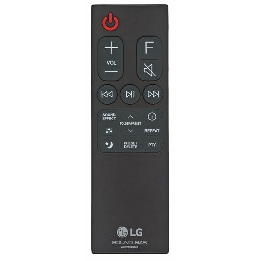 LG AKB75595342 Sound Bar Remote Control