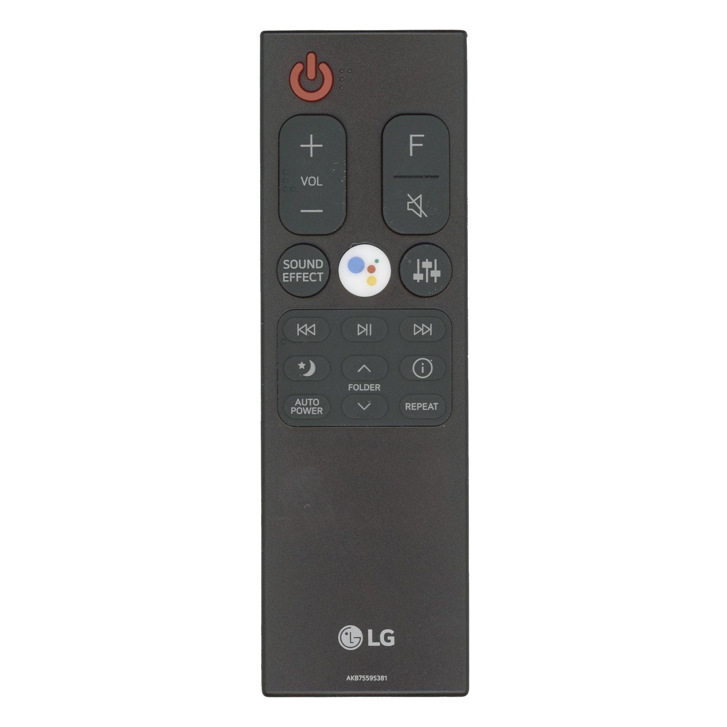 LG AKB75595381 Sound Bar Remote Control - AKB75595381
