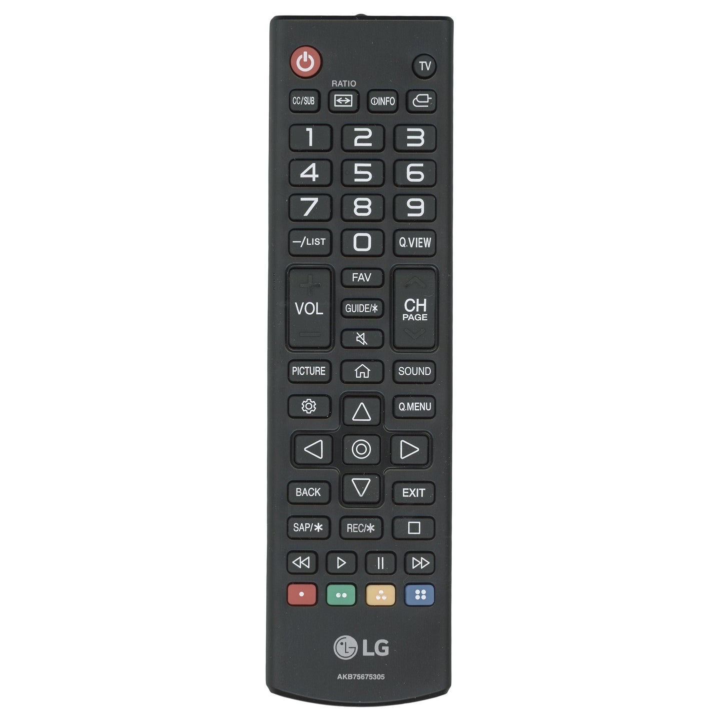 LG AKB75675305 TV Remote Control