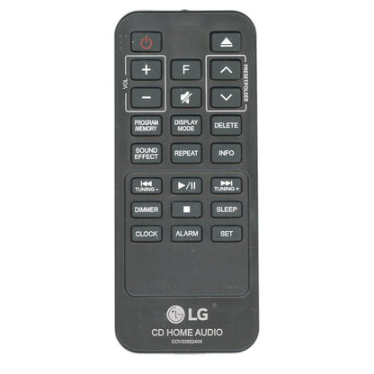 LG COV33552404 CD Home Audio Remote Control
