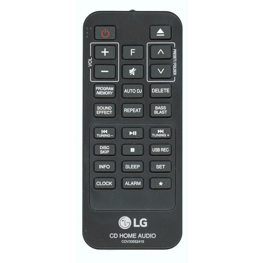 LG COV33552415 Audio Remote Control