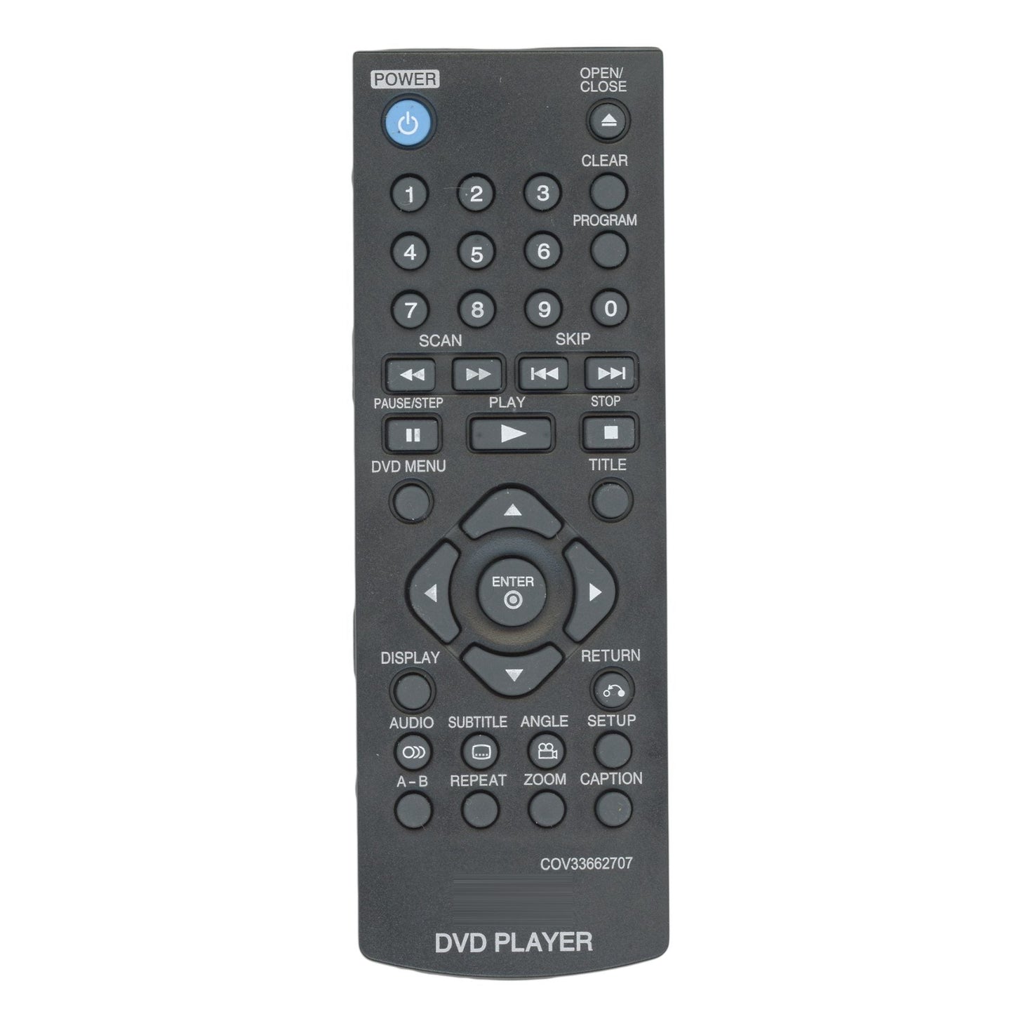 LG COV33662707 DVD Remote Control
