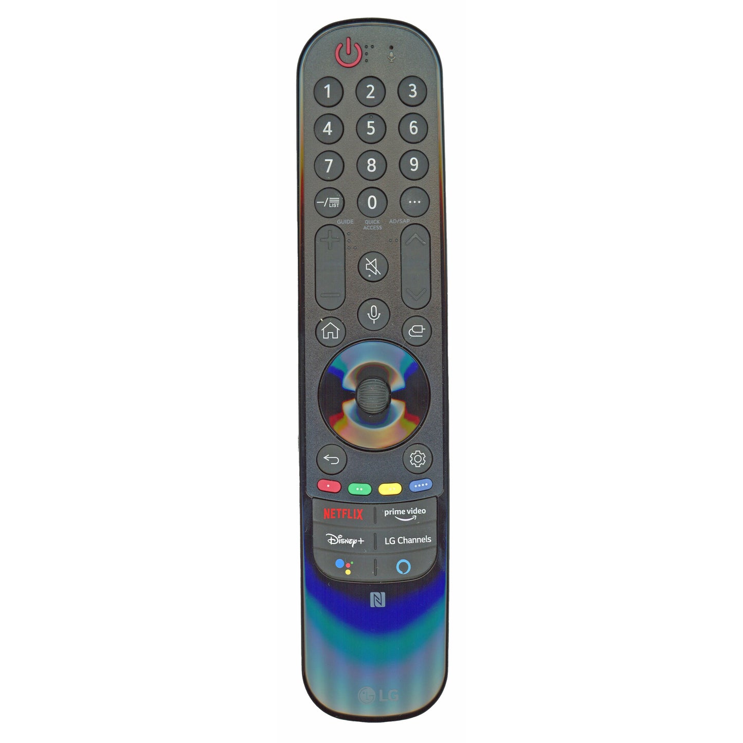 LG MR21GC Magic TV Remote Control | NFC | Voice | Netflix | Prime Video | Disney+ | Lg Channels | Google Voice | Alexa- AKB76036502