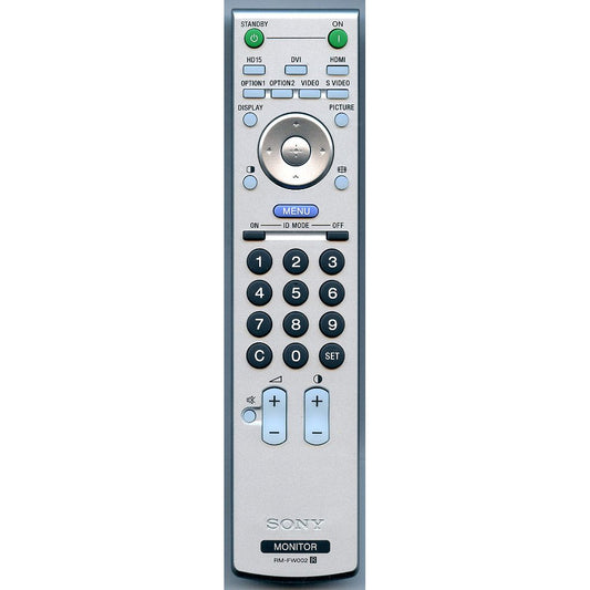 LG RMFW002 Monitor Remote Control