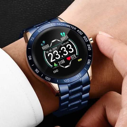 LIGE Steel Band Smart Watch