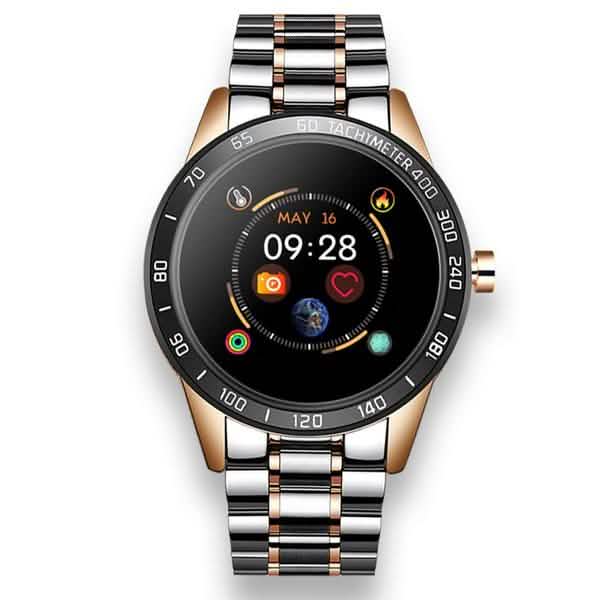 LIGE Steel Band Smart Watch