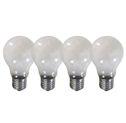 Foundation™ 60-Watt Incandescent Dimmable Light Bulb for Home Lighting - 2700K Soft White, E26 Medium Base - 4-Pack