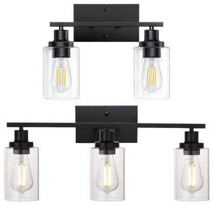 Light Wall Scone Lighting with Clear Glass