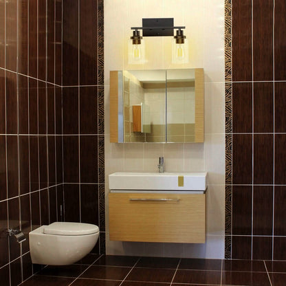 Light Wall Scone Lighting with Clear Glass
