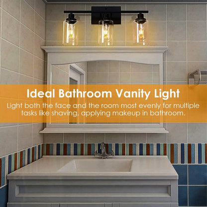 Light Wall Scone Lighting with Clear Glass