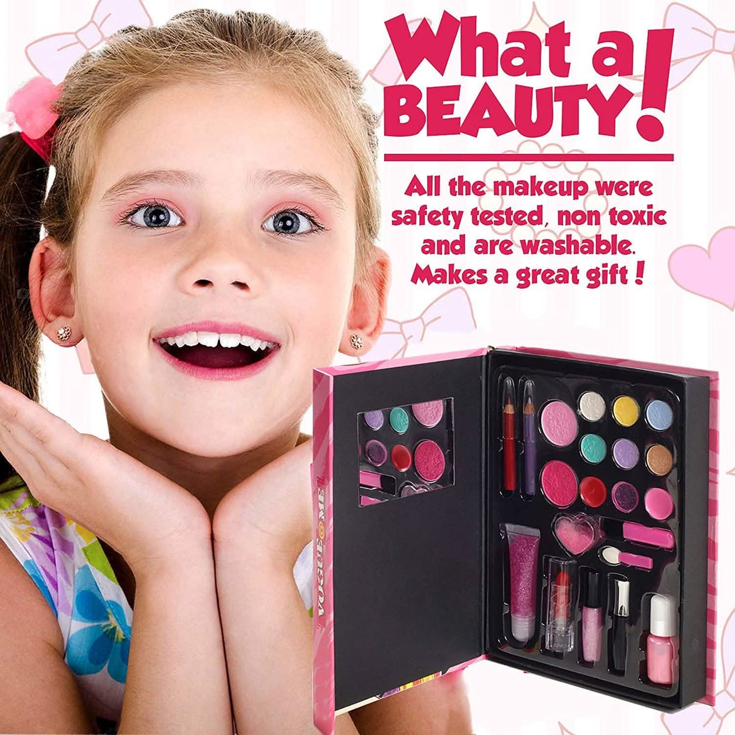 Lil Me Kids Fun, Beauty, Fashion Washable Makeup Set