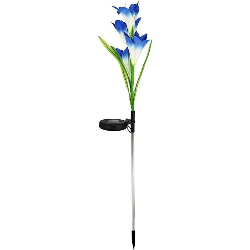 Lily Flower Multi-Color Changing LED Solar Powered Lights