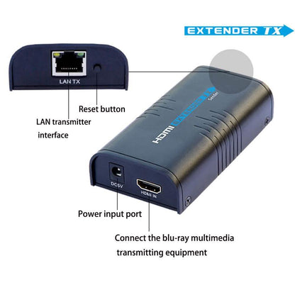 LKV373A Version 4.0 HDMI Extender Sender+Receiver