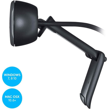 Logitech C270 Webcam with Microphone  (Refurbished)