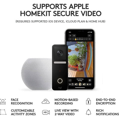 Logitech Circle View Apple HomeKit