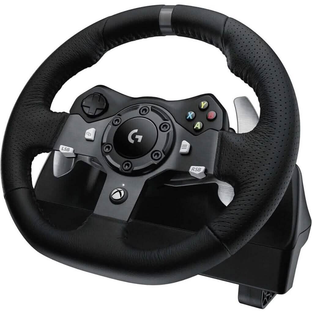 Logitech G29 Driving Force Racing Wheel and Floor Pedals (Refurbished)
