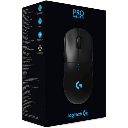 Logitech G Pro Wireless Gaming FPS Mouse with Advanced Gaming Sensor (Refurbished)