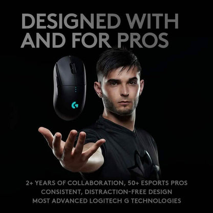 Logitech G Pro Wireless Gaming Mouse with Esports Grade Performance (Refurbished)