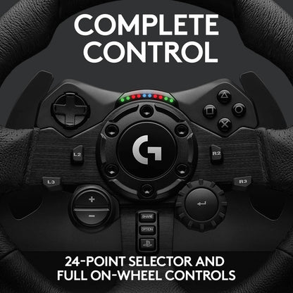 Logitech G923 Racing Wheel and Pedals (Refurbished)