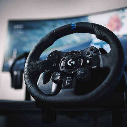 Logitech G923 Racing Wheel and Pedals (Refurbished)